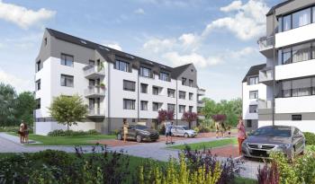 Tři bytové domy Rezidence Pohořelice